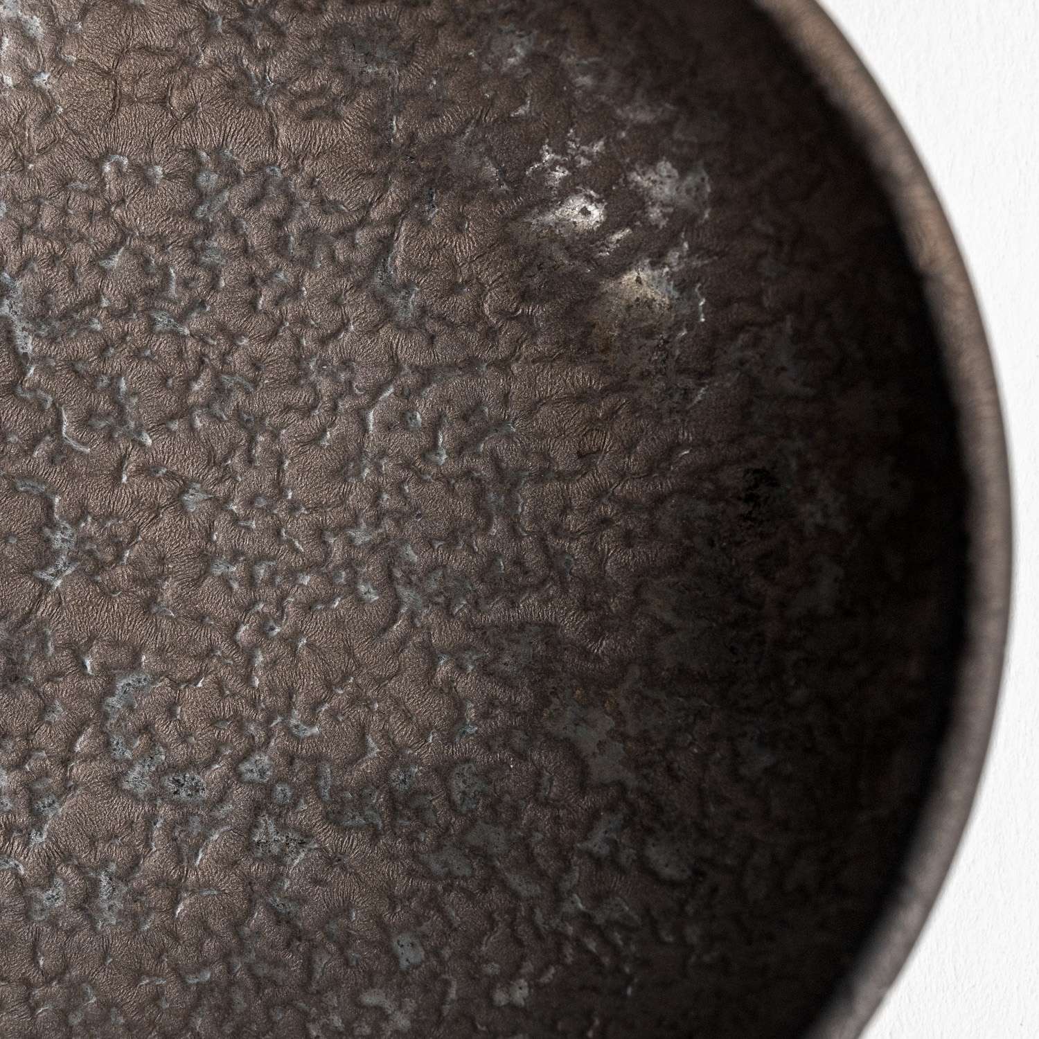 Kinkessho Bronze Round Sauce Dish | Korin