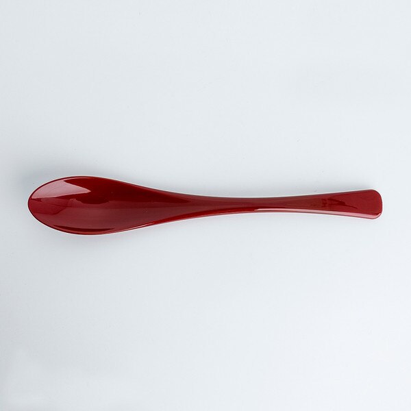 Image of Acrylic Kayu Red Spoon 7.75" 3