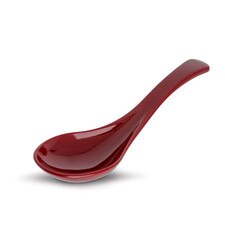 Acrylic Kabuki Red Spoon 6"