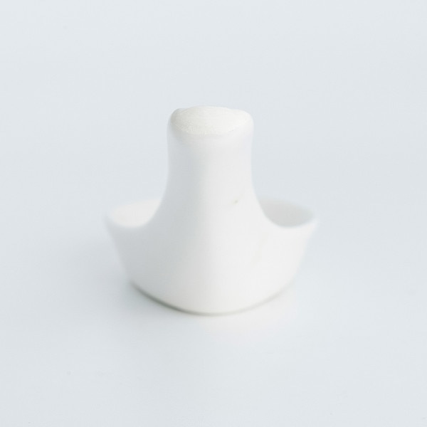 Image of Korin Durable White Spoon 5.25" 2
