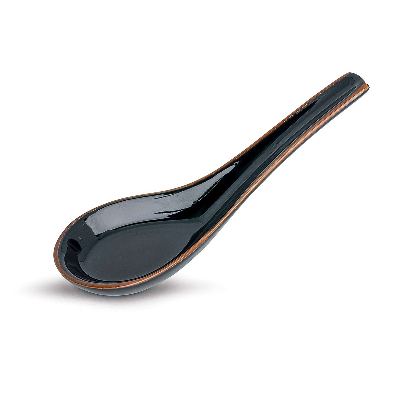 Yuzu Tenmoku Black Spoon 5.5