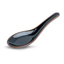 Yuzu Tenmoku Black Spoon 5.5"