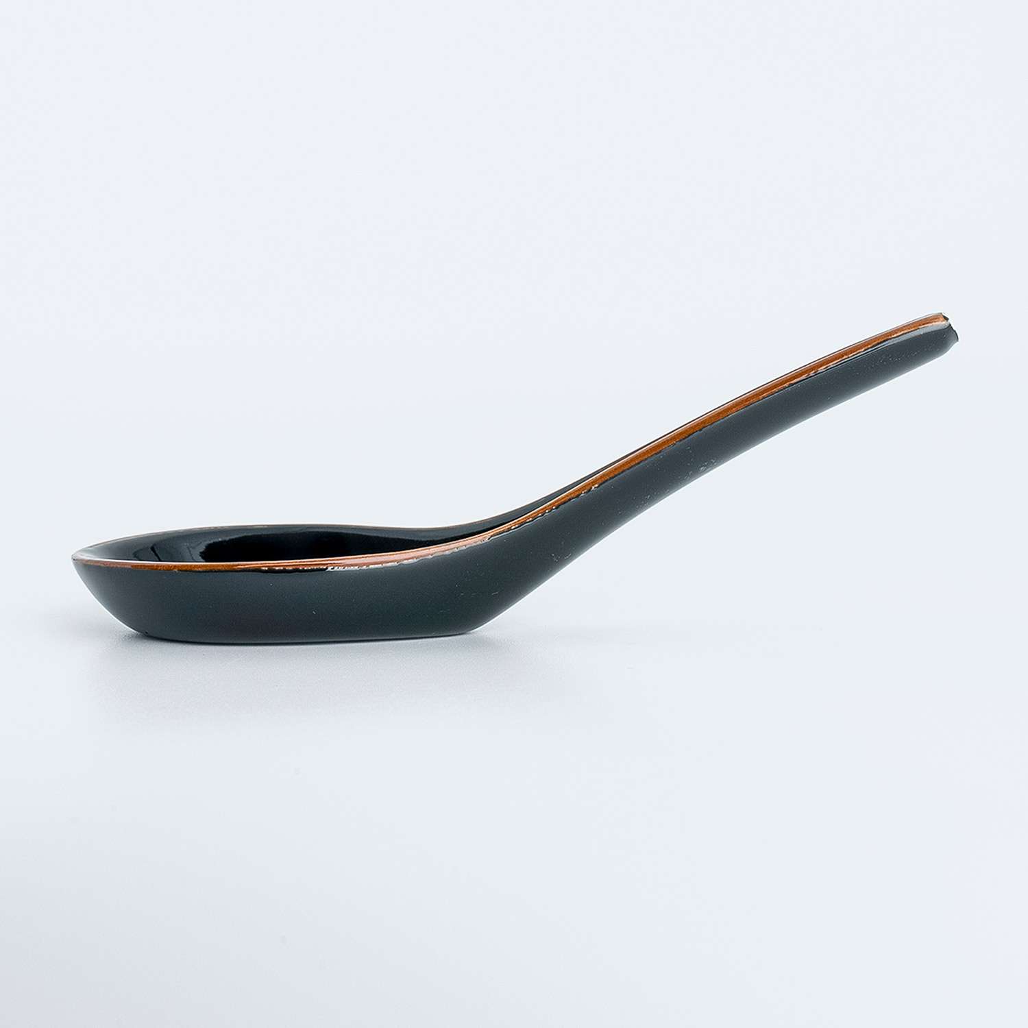Yuzu Tenmoku Black Spoon 5.5