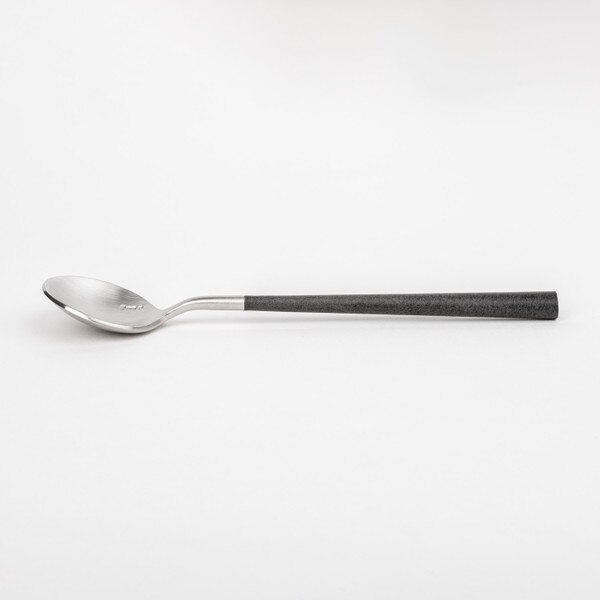 Image of POLA Tea Spoon Matte Black 5.25" 2