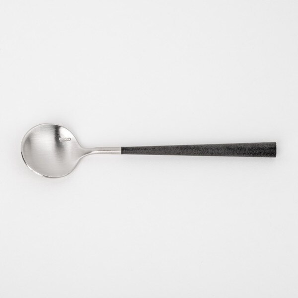 Image of POLA Tea Spoon Matte Black 5.25" 3