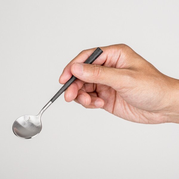 Image of POLA Tea Spoon Matte Black 5.25" 4