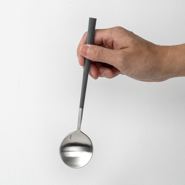 Image of POLA Table Spoon Matte Gray 8.25" 5