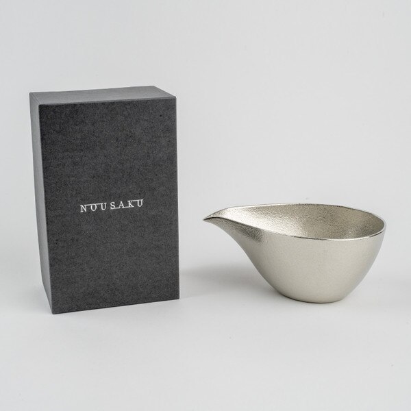 Image of Nousaku Silver Metallic Pitcher 13 oz 4