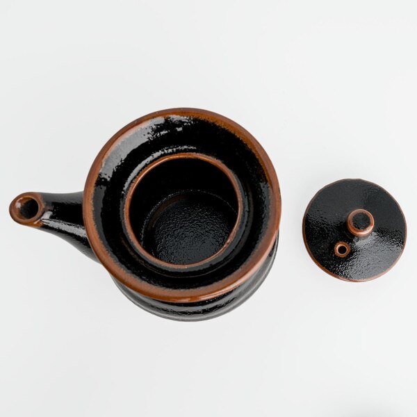 Image of Yuzu Tenmoku Black Sauce Dispenser 8 oz 3