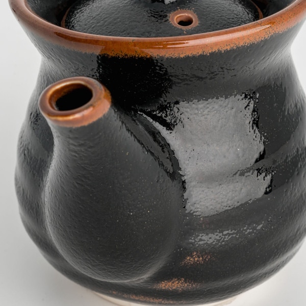 Image of Yuzu Tenmoku Black Sauce Dispenser 8 oz 4