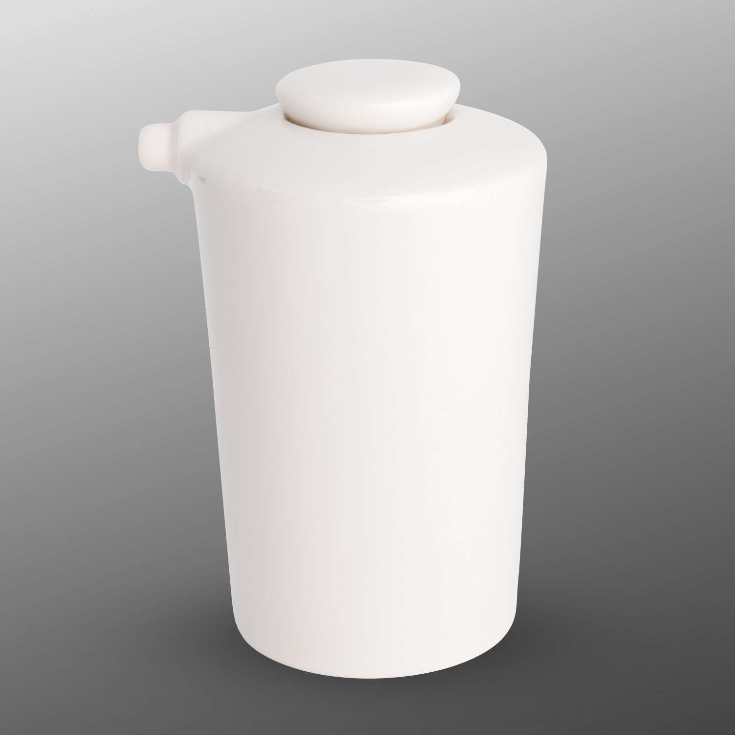 White Sauce Dispenser w/ Silicone Lid 5 oz | KORIN