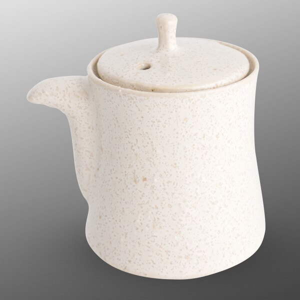 Image of White Speckled Sauce Dispenser 6 oz 1
