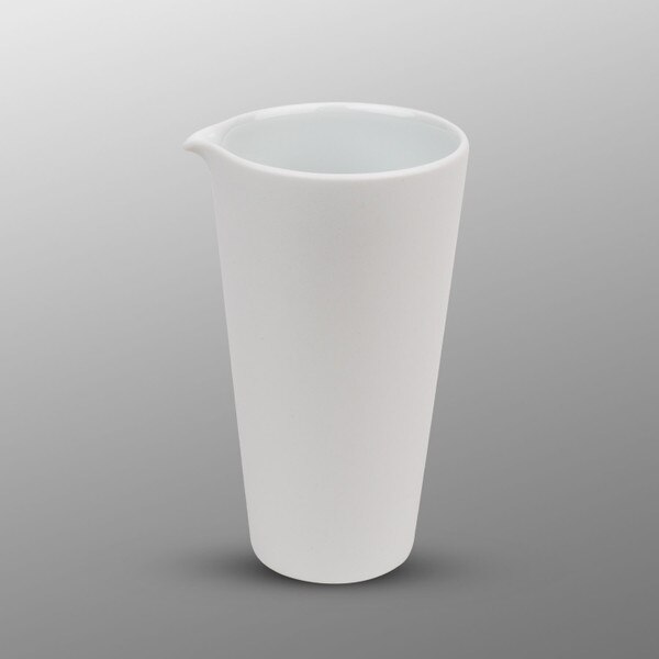 Image of Matte White Sauce Carafe 9 oz 1