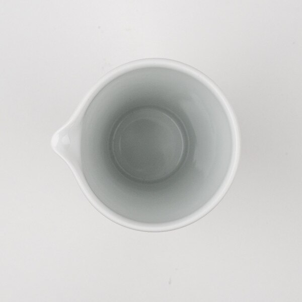 Image of Matte White Sauce Carafe 9 oz 3
