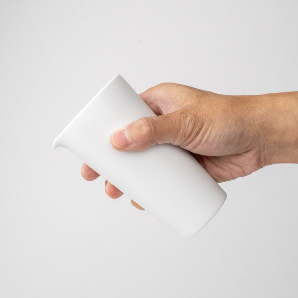 Image of Matte White Sauce Carafe 9 oz 4