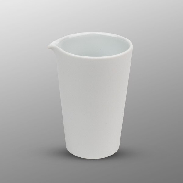 Image of Matte White Sauce Carafe 6 oz 1