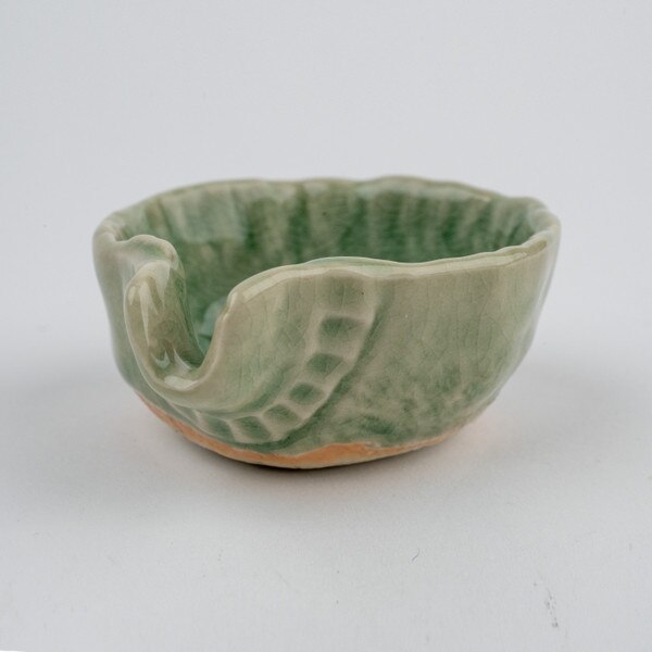 Image of Green Small Sauce Bowl 3" 4