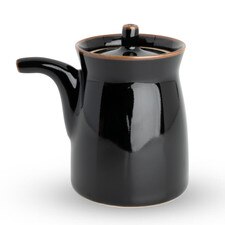 Black Porcelain Sauce Dispenser 5 oz