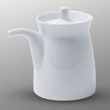 White Porcelain Sauce Dispenser 5 oz