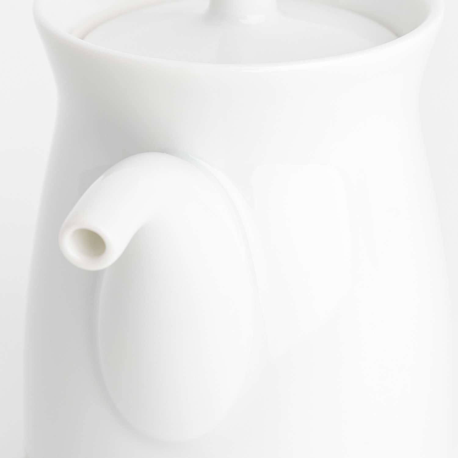 White Porcelain Sauce Dispenser 5 oz | Korin