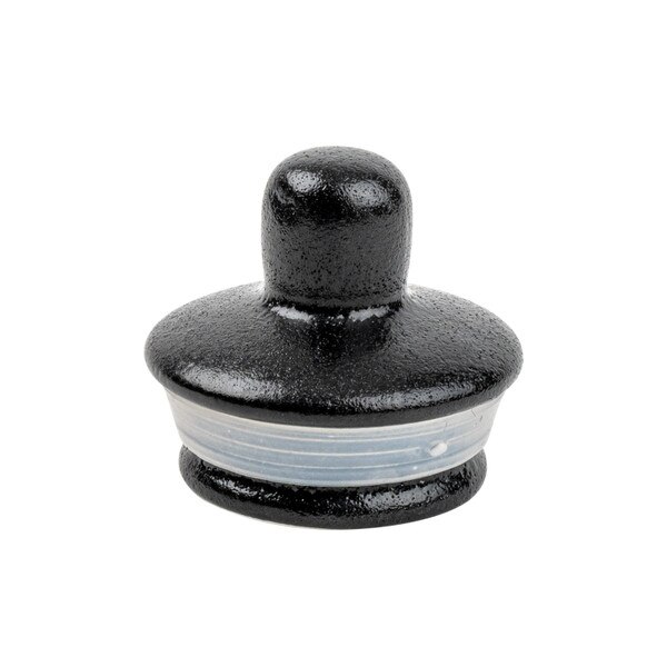 Image of Silicone Lid for Korin Textured Black Sauce Dispenser 1