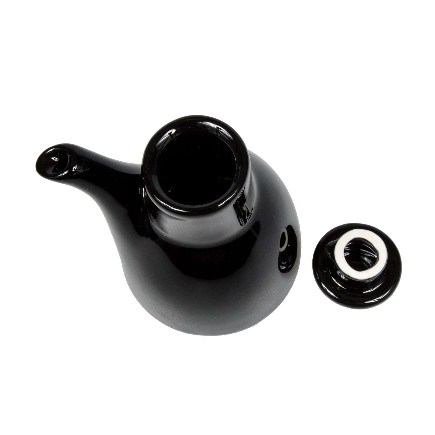 Korin Durable Black Sauce Dispenser 6 oz Korin