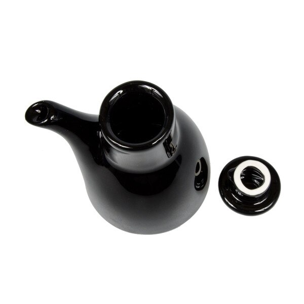 Image of Korin Durable Black Sauce Dispenser 6 oz 2