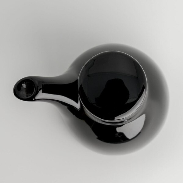 Image of Korin Durable Black Sauce Dispenser 6 oz 3