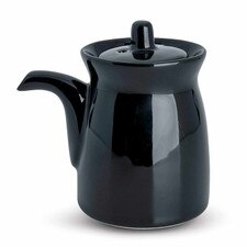 Black Sauce Dispenser w/ Silicone Lid 5 oz
