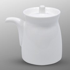 Korin Durable White Sauce Dispenser w/ Silicone Lid 5 oz
