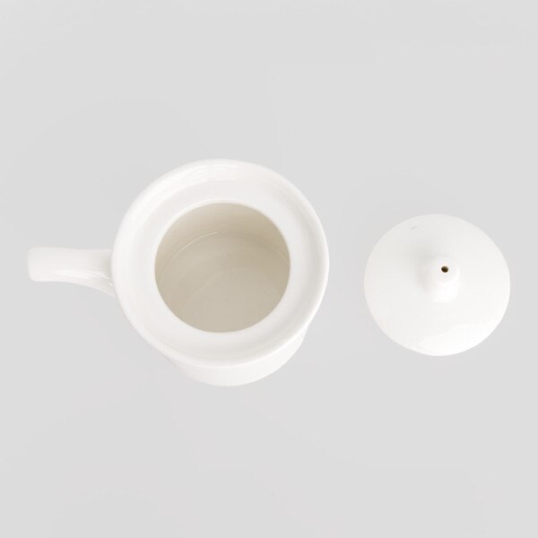 Image of Korin Durable White Sauce Dispenser w/ Silicone Lid 6 oz 3