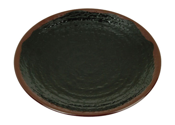 Image of Tenmoku Melamine Plastic Kyoto Plate 8.25" (Price By DZ)