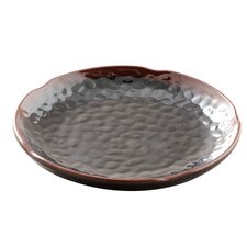 Tenmoku Melamine Plastic Zen Plate 6" (Price By DZ)