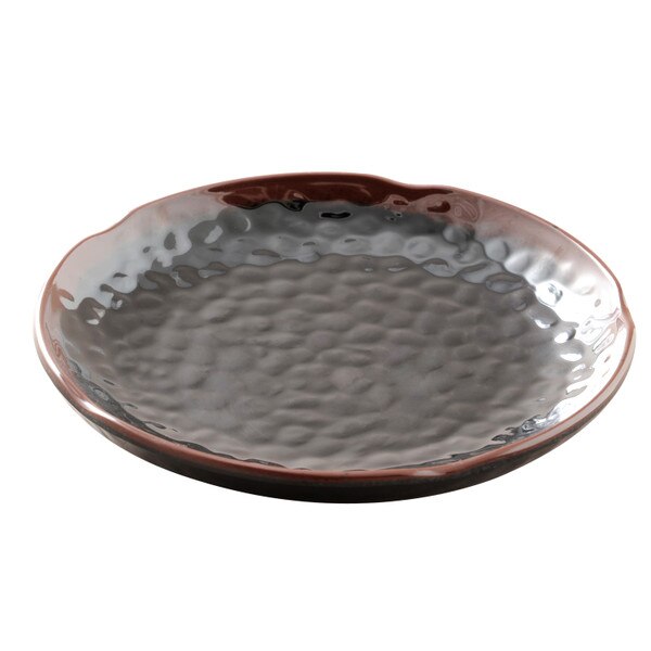 Image of Tenmoku Melamine Plastic Zen Plate 6" (Price By DZ)