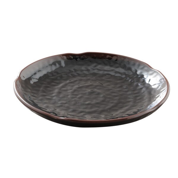 Image of Tenmoku Melamine Plastic Zen Plate 8.25" (Price By DZ)
