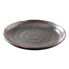 Tenmoku Melamine Plastic Zen Plate 9.25" (Price By DZ)
