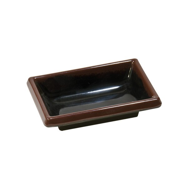 Image of Tenmoku Melamine Plastic Sauce Dish (Price By DZ)