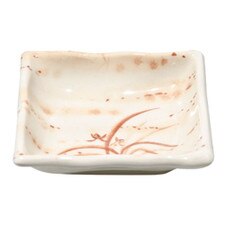 Gold Orchid Melamine Plastic Otsumami Plate 4" (Price By DZ)