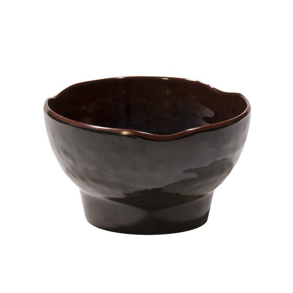 Image of Tenmoku Melamine Zensai Bowl 4.25" (Price By DZ)