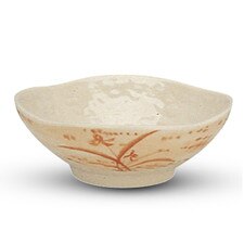 Gold Orchid Melamine Plastic Zensai Bowl 4.75" (Price By DZ)