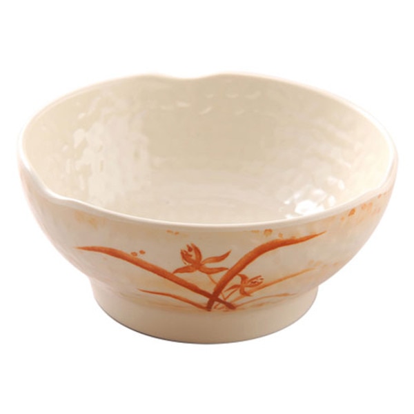 Image of Gold Orchid Melamine Plastic Donburi Rice Soba Bowl 6.5" (Price By DZ)