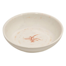 Gold Orchid Melamine Plastic Flat Bowl 5" (Price By DZ)