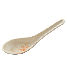 Gold Orchid Melamine Spoon (Price By DZ)