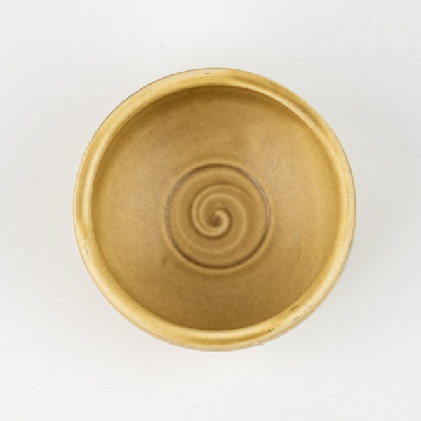 Image of Yellow Harvest Matcha Bowl 5" 3