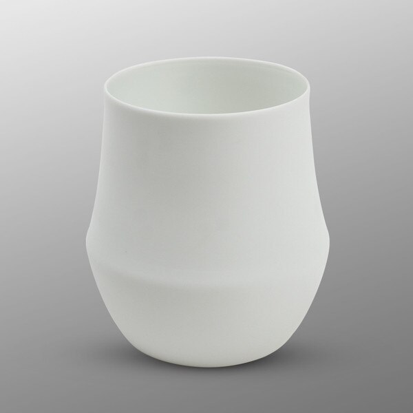 Image of Mat White Tumbler 1