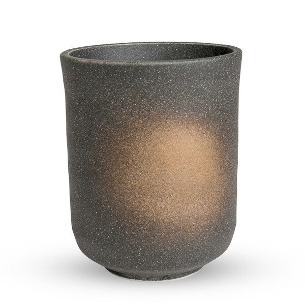 Image of Black Bizen Teacup 2