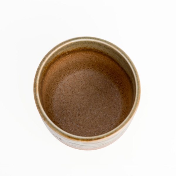 Image of Fukikoushi Brown Teacup 3