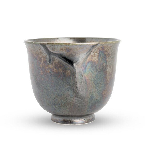 Image of Bronze Glazed Teacup 2