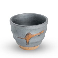Unglazed Gray Teacup