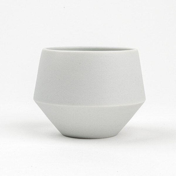 Image of Blue White Frosted Sencha Teacup 2